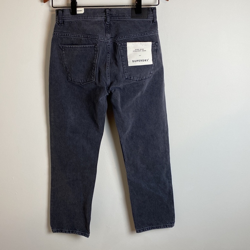 SUPERDRY High Rise Straight Jean - Picture 4 of 12